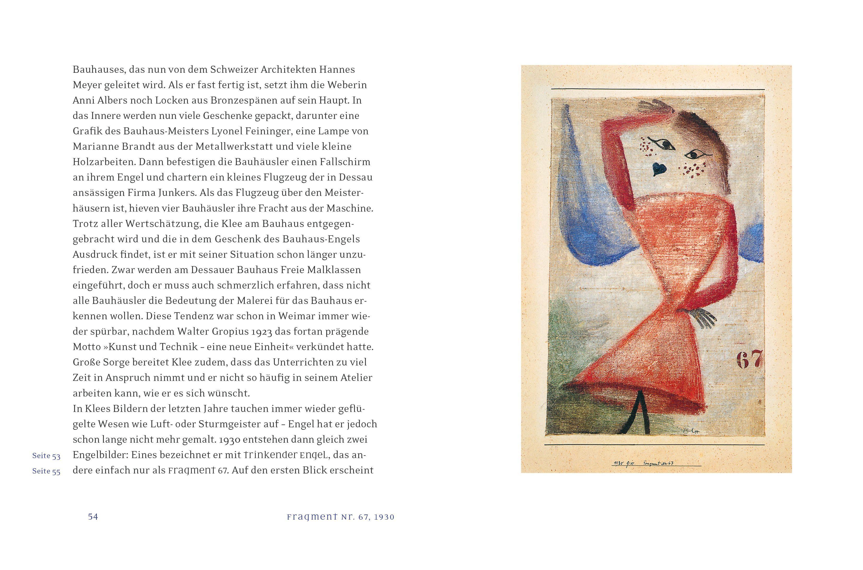 Beispielinhalt (Bild) Die Engel von Paul Klee