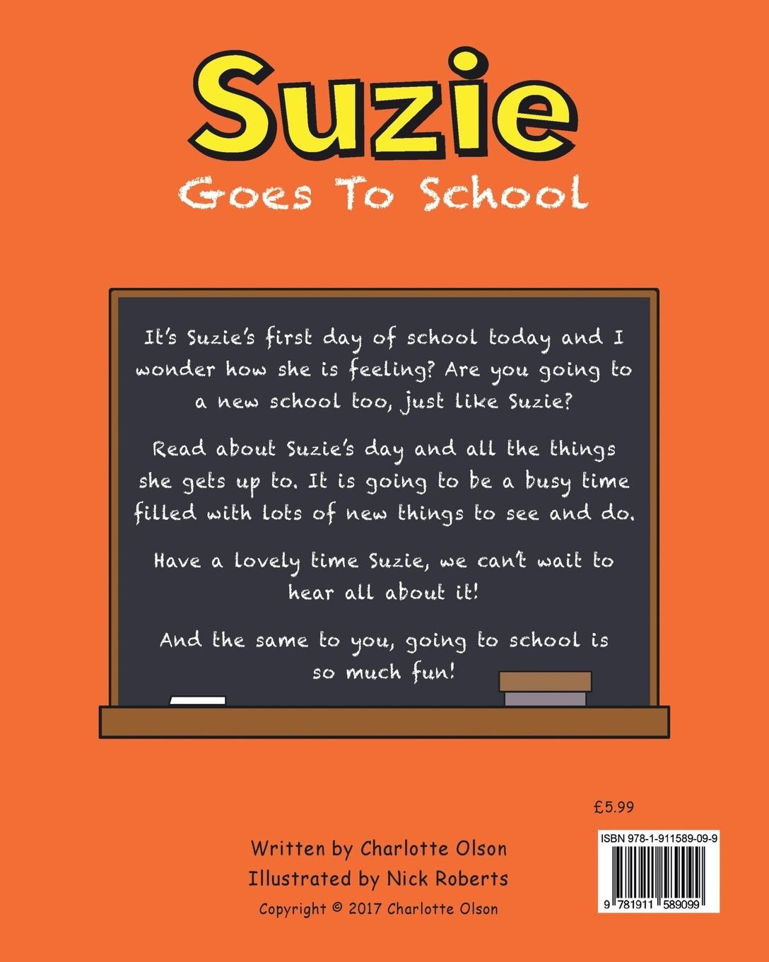 Rückseitencover Suzie Goes to School