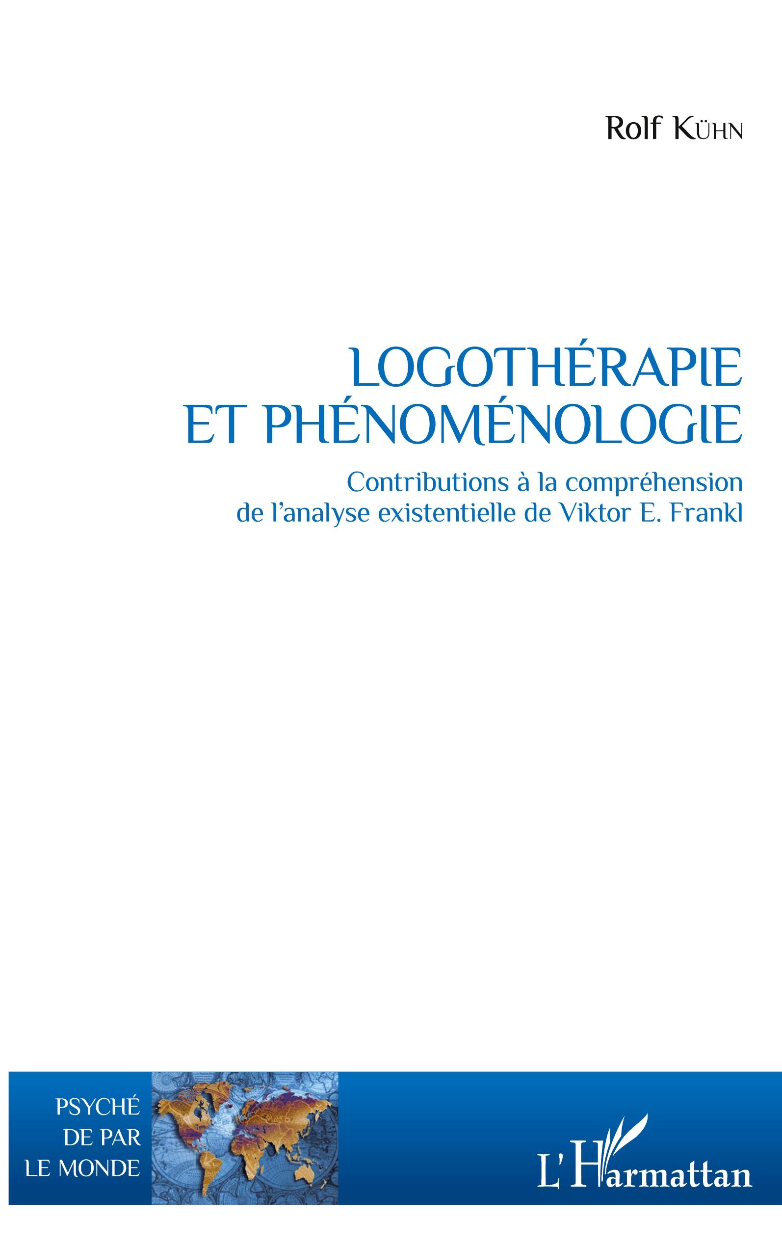Vorderes Coverbild Logothérapie et phénoménologie