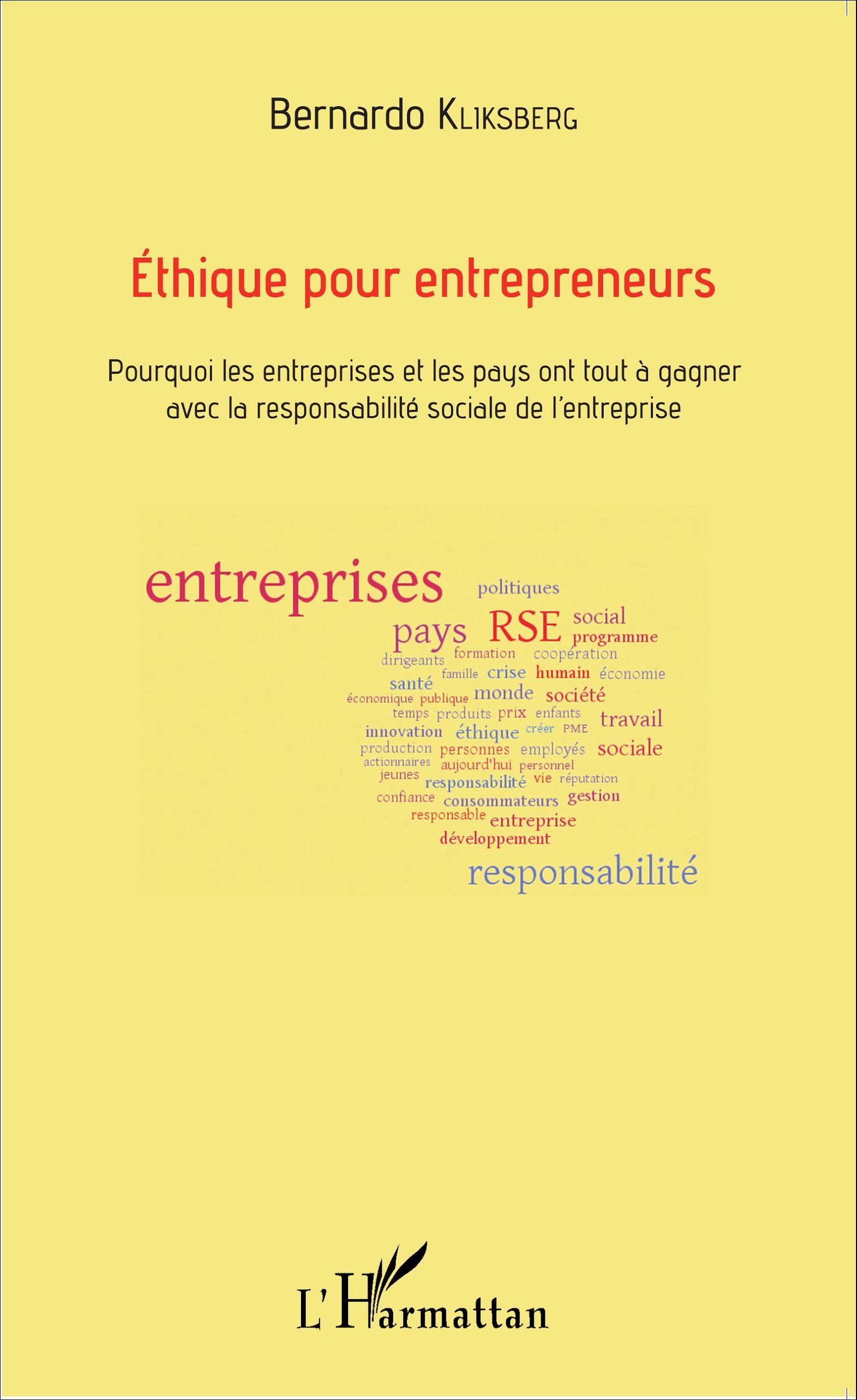 Vorderes Coverbild Éthique pour entrepreneurs