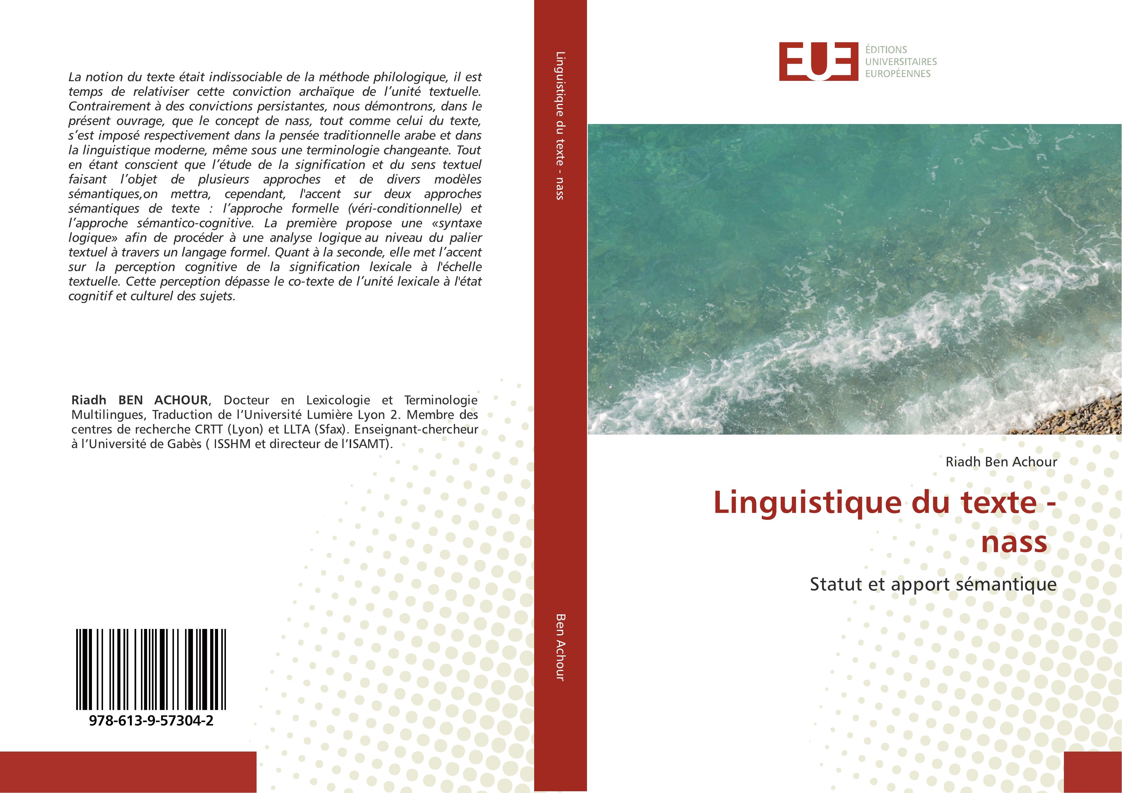 Vorderes Coverbild Linguistique du texte - nass