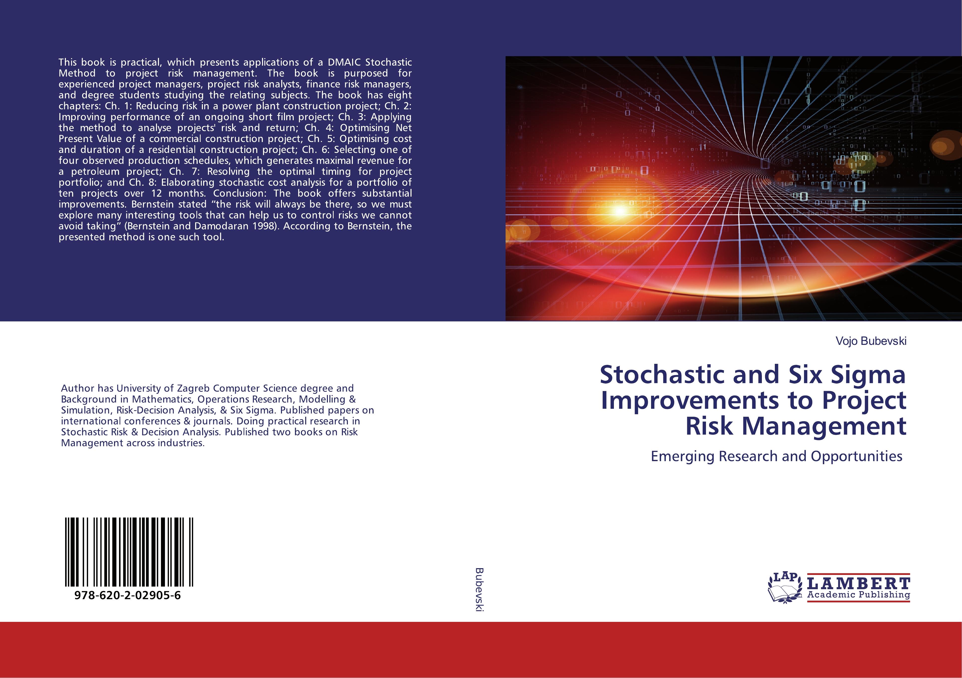 Vorderes Coverbild Stochastic and Six Sigma Improvements to Project Risk Management