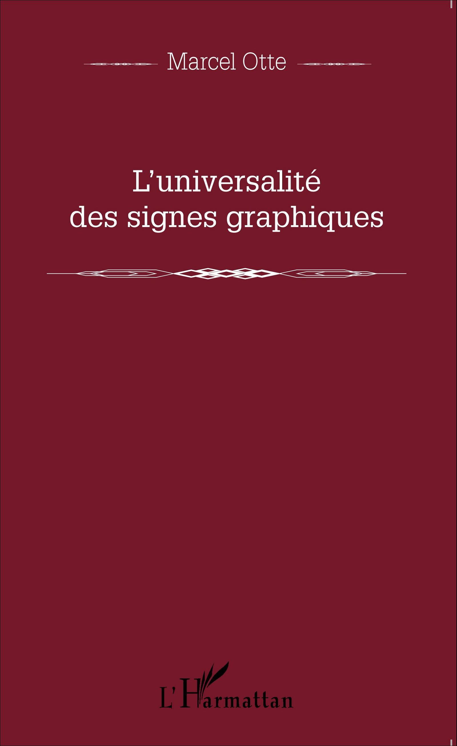 Vorderes Coverbild L'universalité des signes graphiques