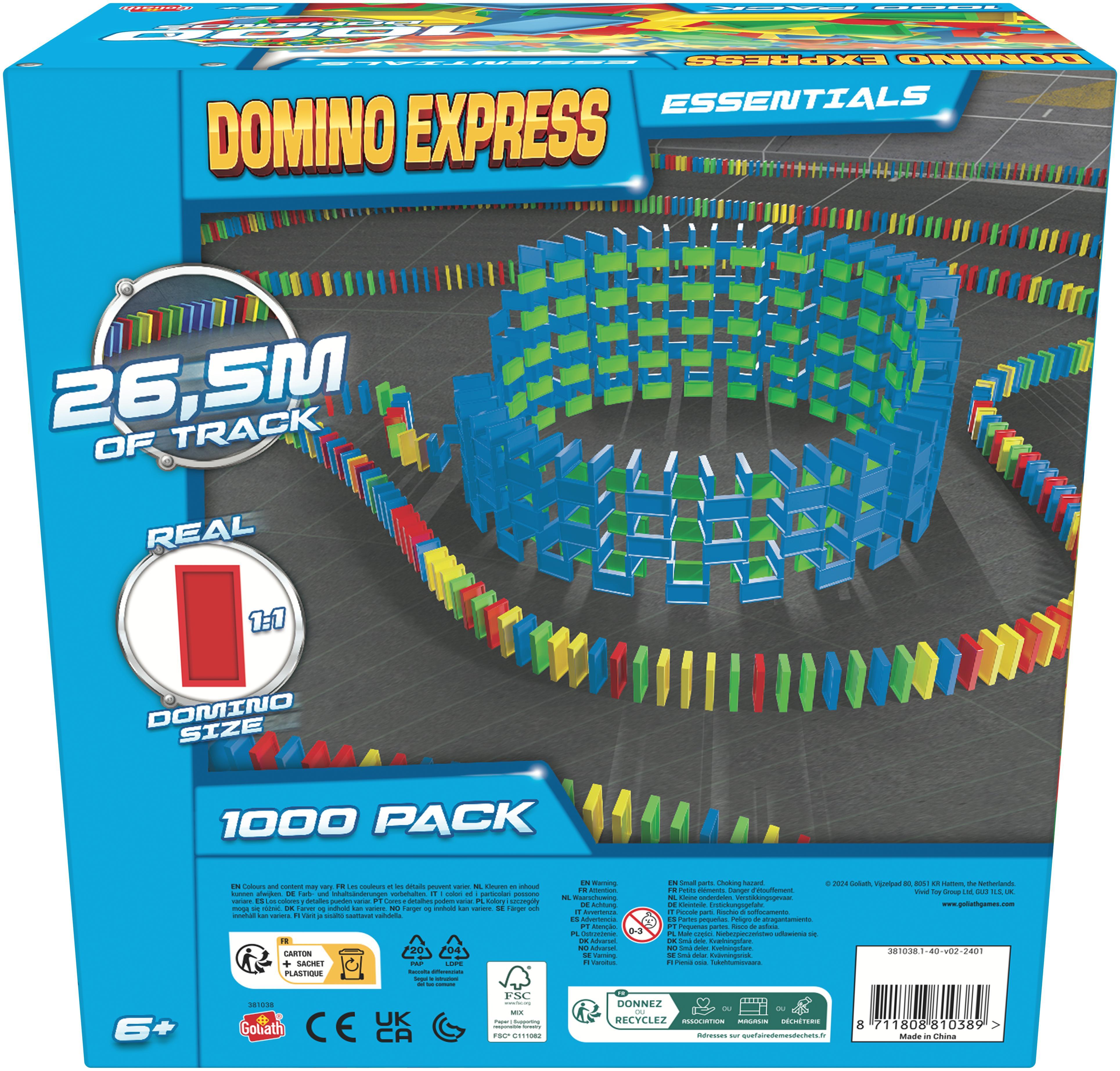 Beispielinhalt (Bild) Domino Express 1000 Pack