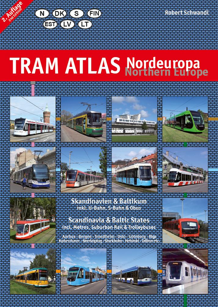 Vorderes Coverbild Tram Atlas Nordeuropa / Northern Europe