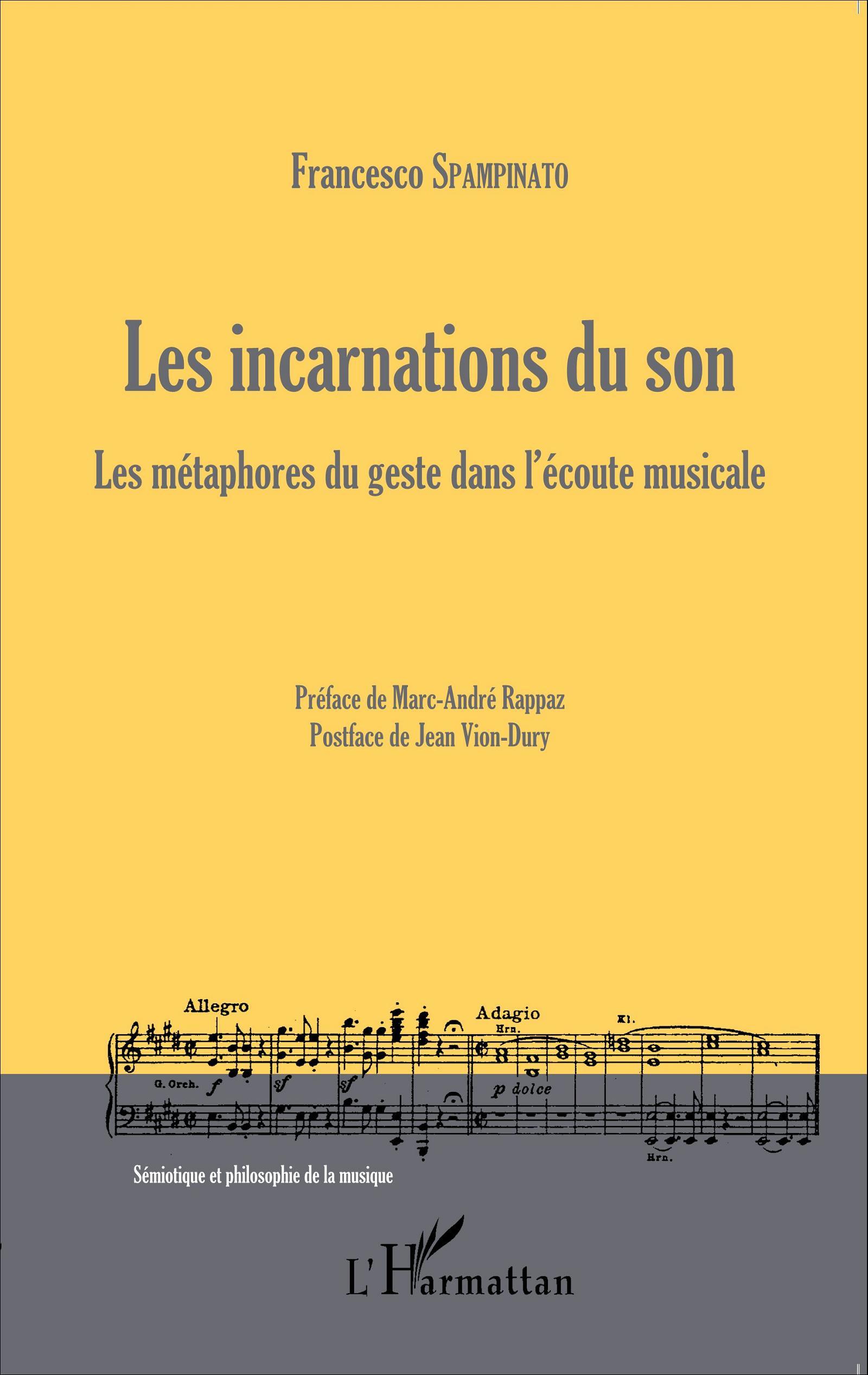Vorderes Coverbild Les incarnations du son