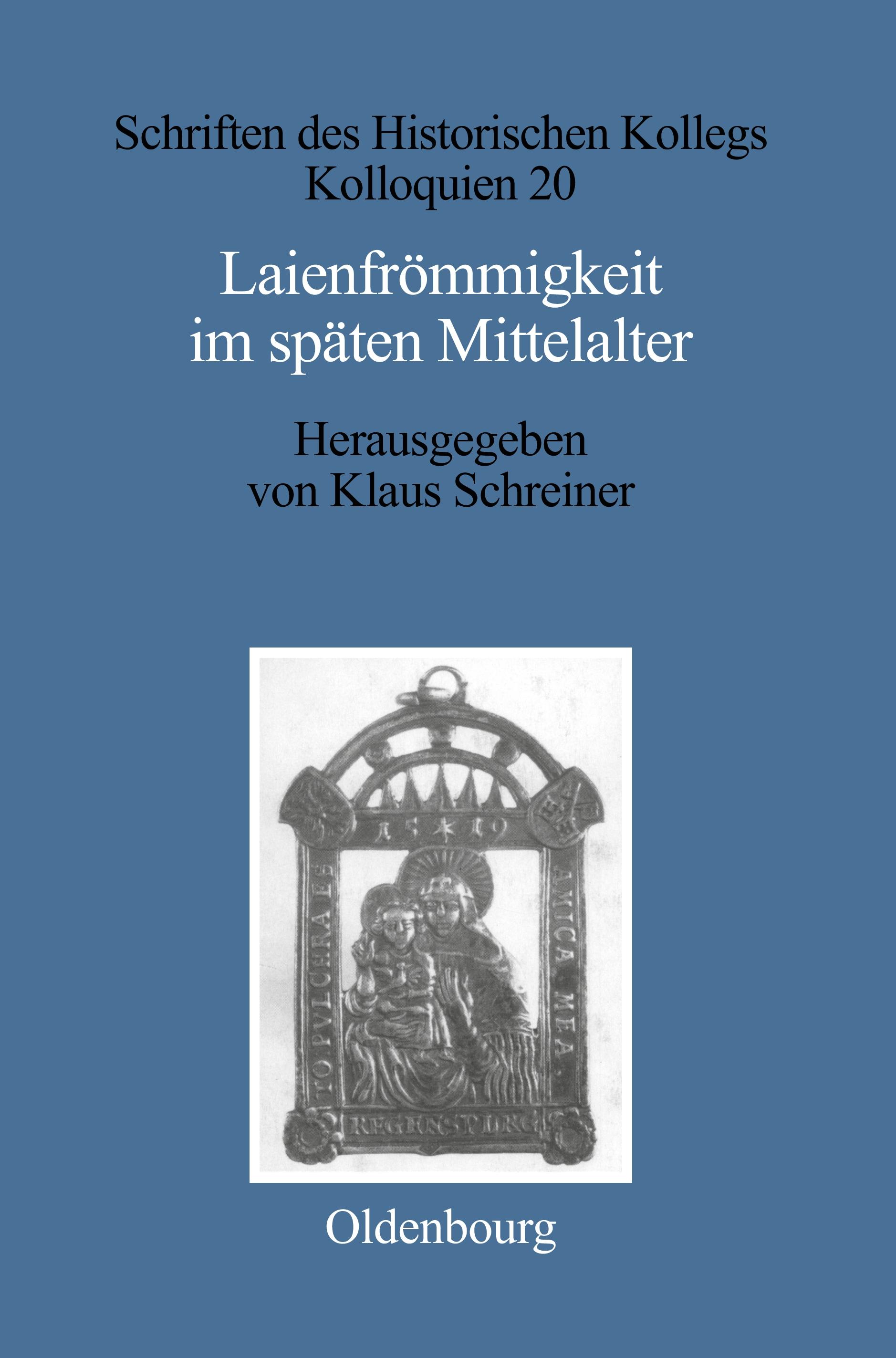 Vorderes Coverbild Laienfrömmigkeit im späten Mittelalter