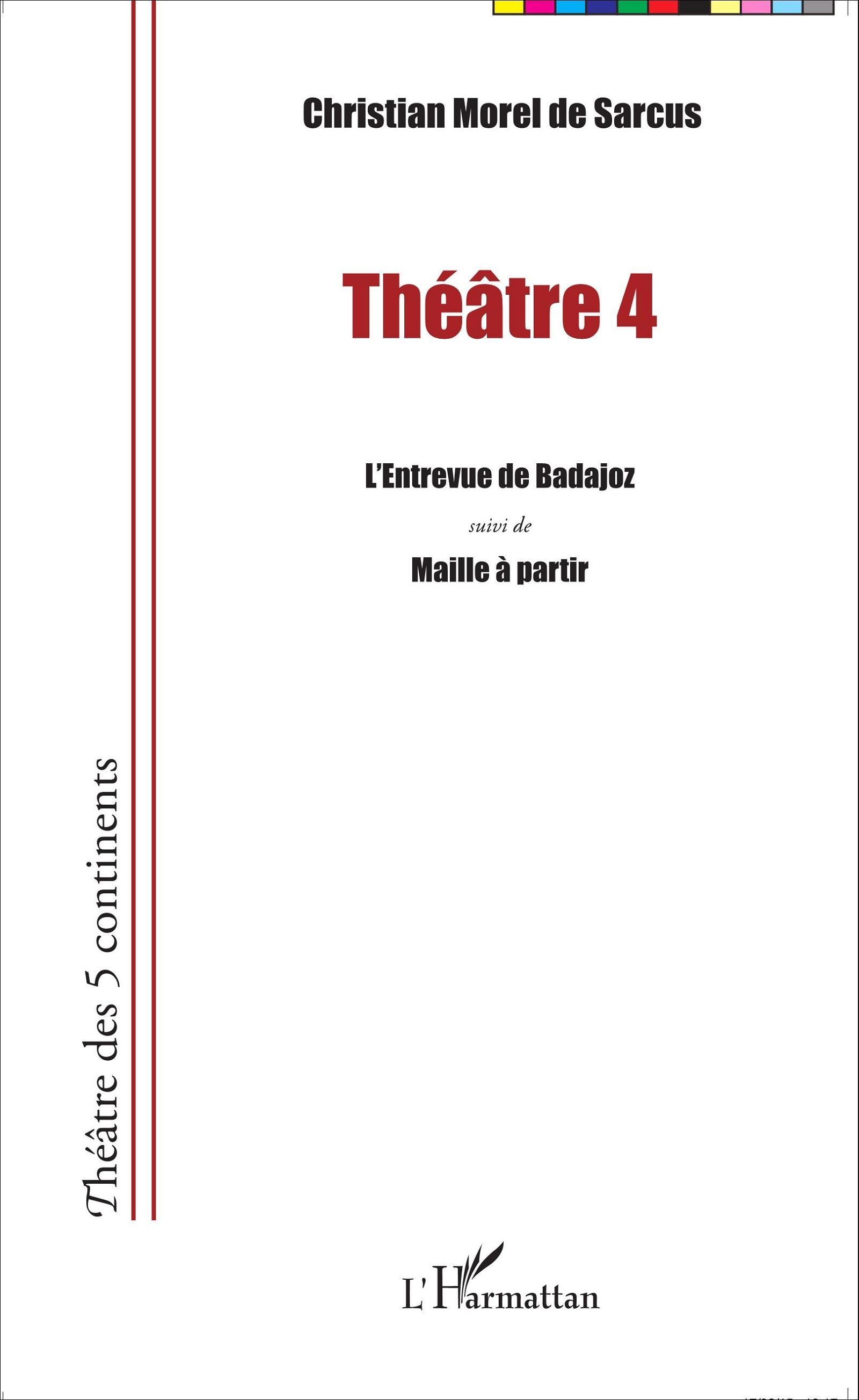 Vorderes Coverbild Théâtre 4