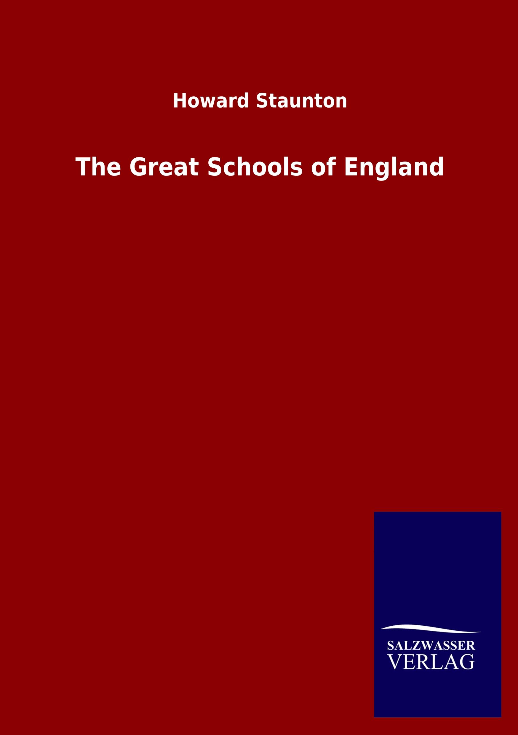 Vorderes Coverbild The Great Schools of England