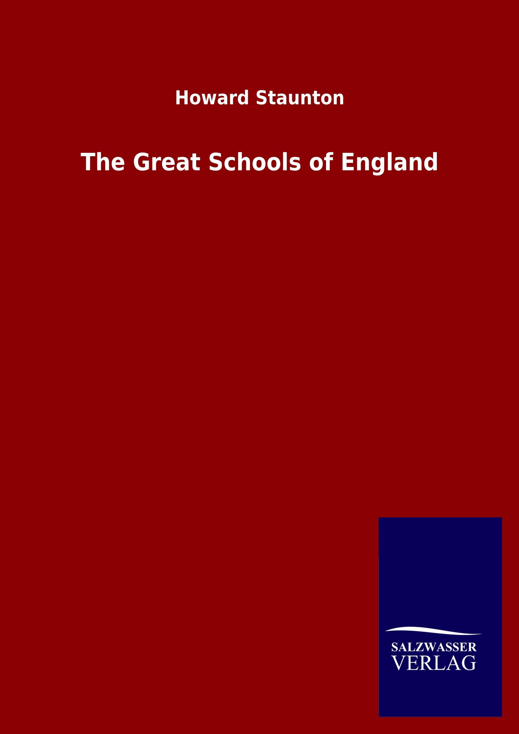 Vorderes Coverbild The Great Schools of England