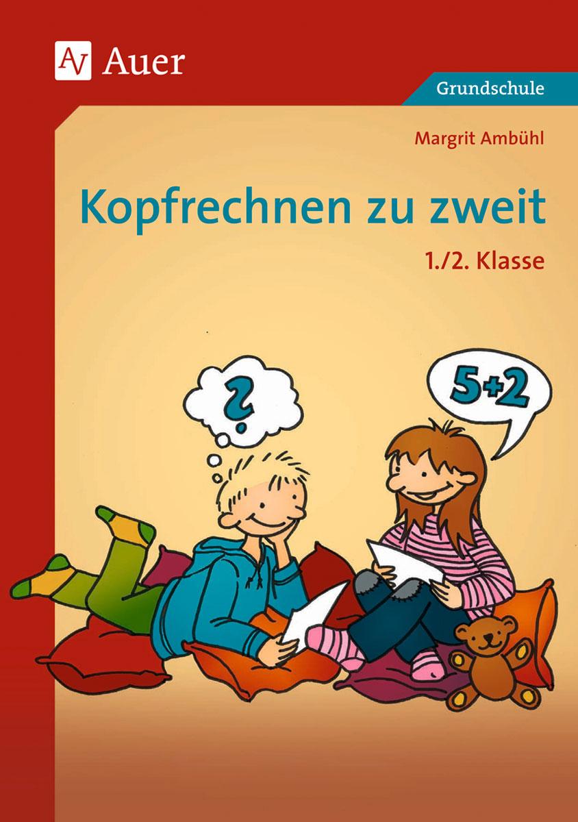 Vorderes Coverbild Kopfrechnen zu zweit. 1./2. Klasse