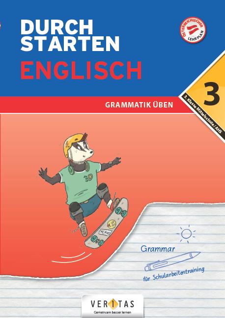 Vorderes Coverbild Durchstarten 3. Klasse - Englisch Mittelschule/AHS - Grammatik