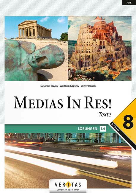 Vorderes Coverbild Medias in res! 8. Klasse - Lösungen