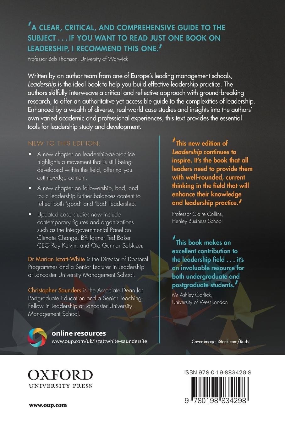 Rückseitencover LEADERSHIP 3E P