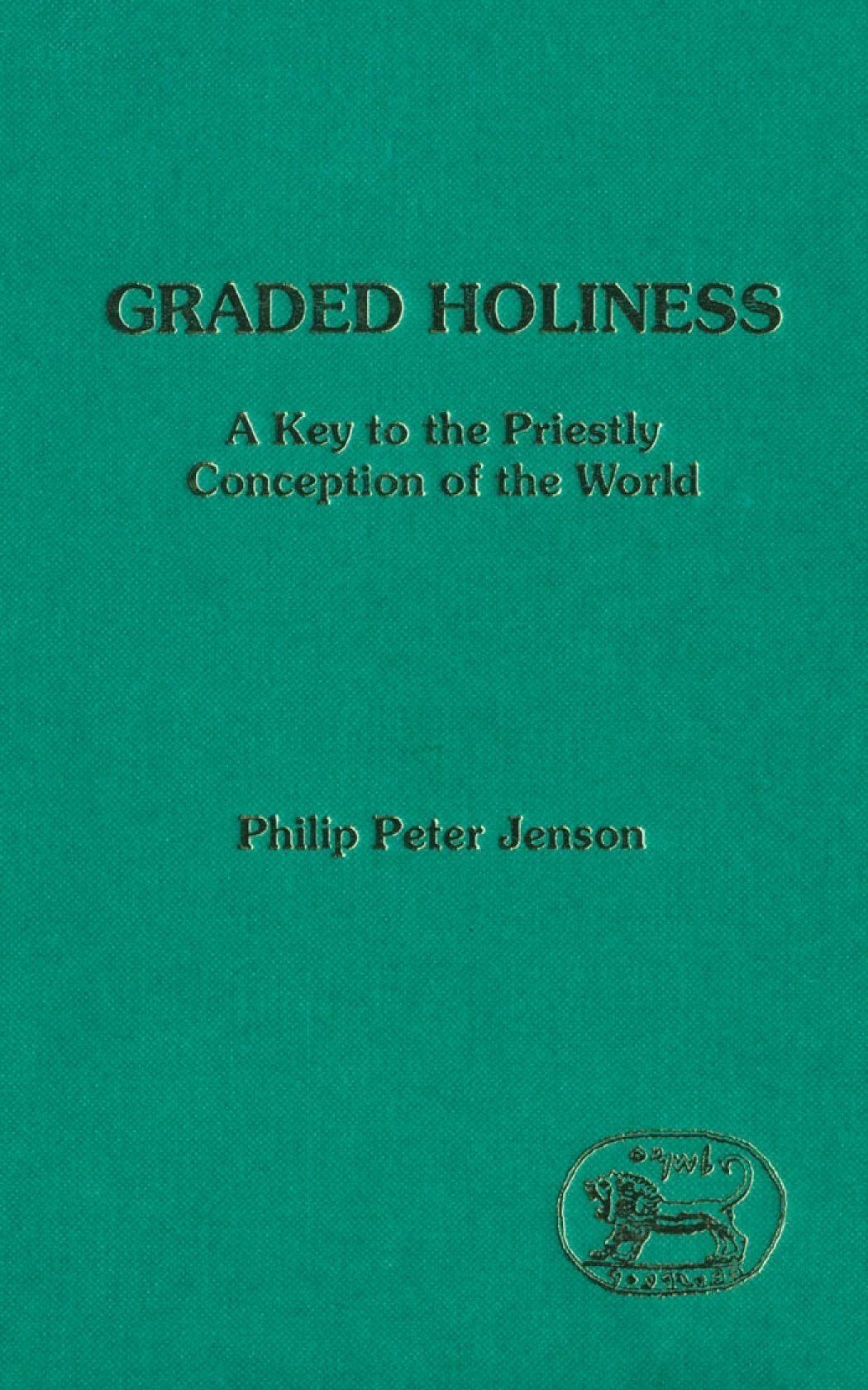Vorderes Coverbild Graded Holiness