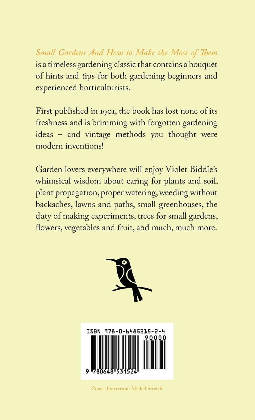 Rückseitencover Small Gardens and How to Make the Most of Them