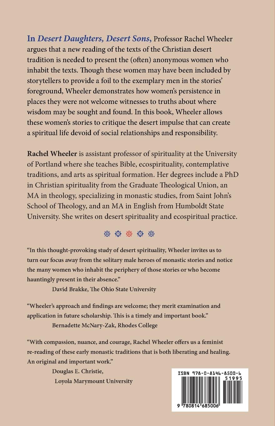 Rückseitencover Desert Daughters, Desert Sons