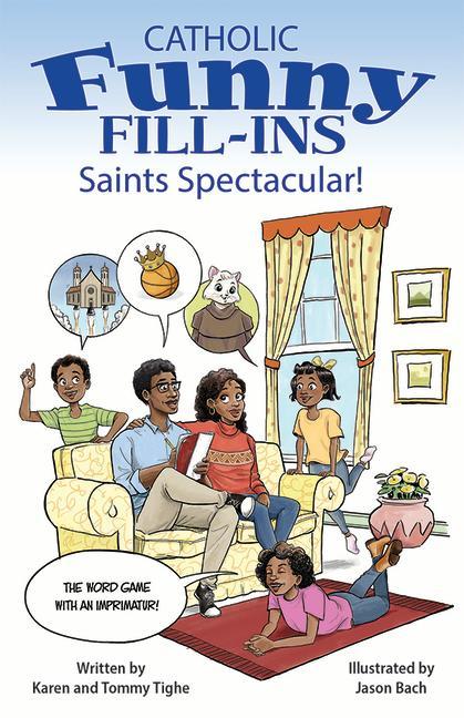 Vorderes Coverbild Catholic Funny Fill-Ins Saints Spectacul