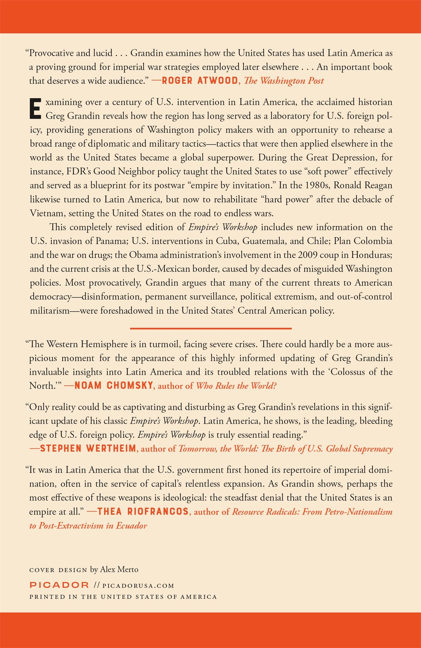 Rückseitencover Empire's Workshop