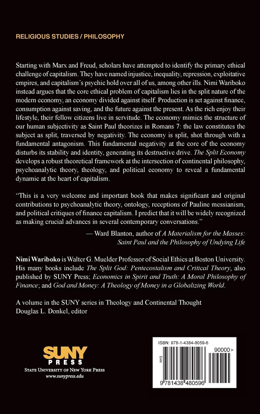 Rückseitencover The Split Economy