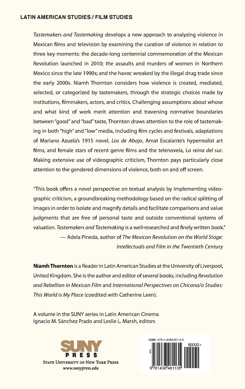 Rückseitencover Tastemakers and Tastemaking