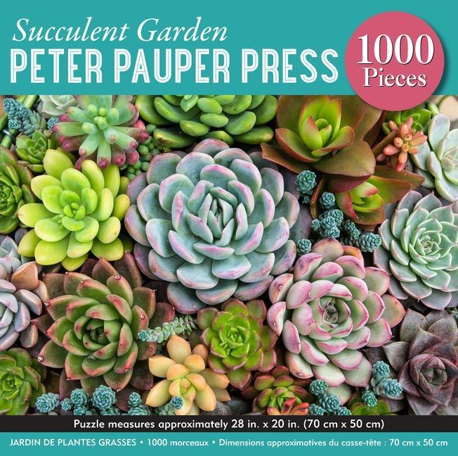 Vorderes Coverbild Succulent Garden 1,000 Piece Jigsaw Puzzle