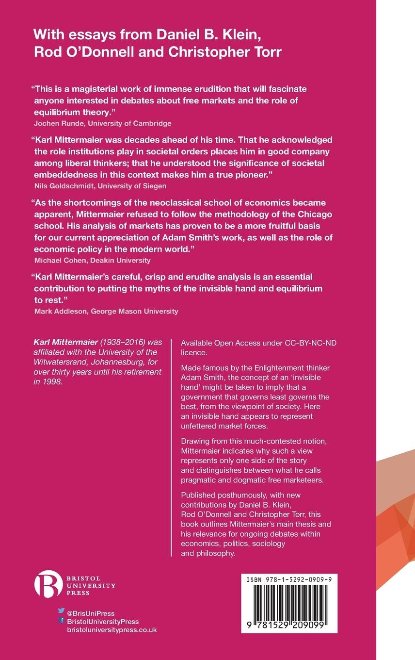 Rückseitencover The Hand Behind the Invisible Hand