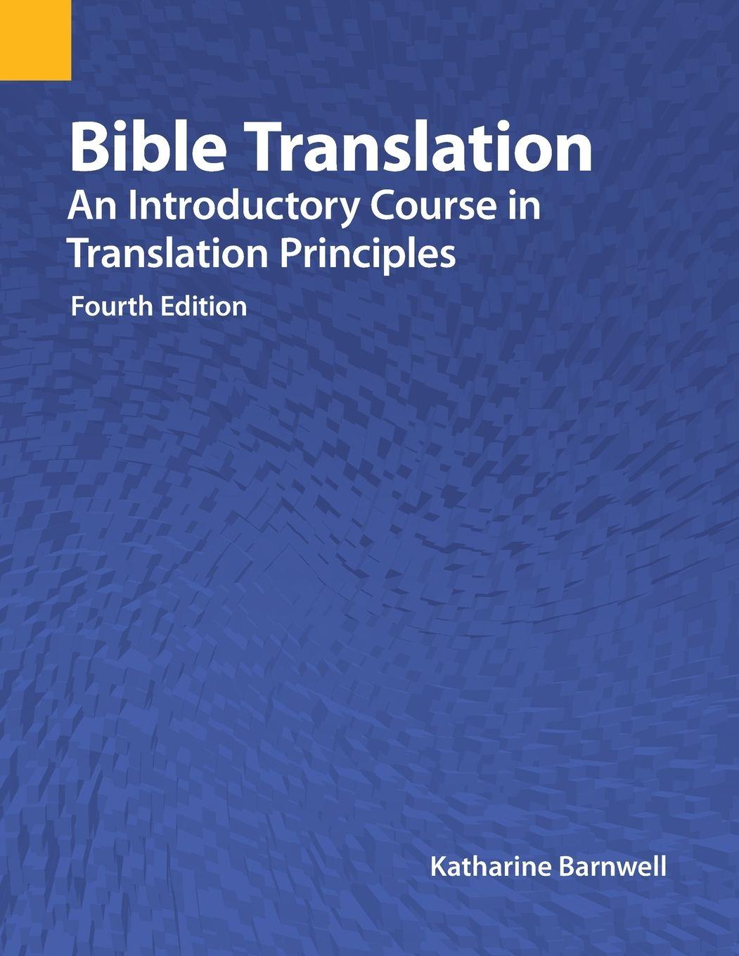 Vorderes Coverbild Bible Translation