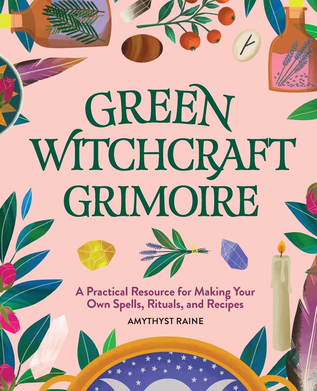 Vorderes Coverbild Green Witchcraft Grimoire