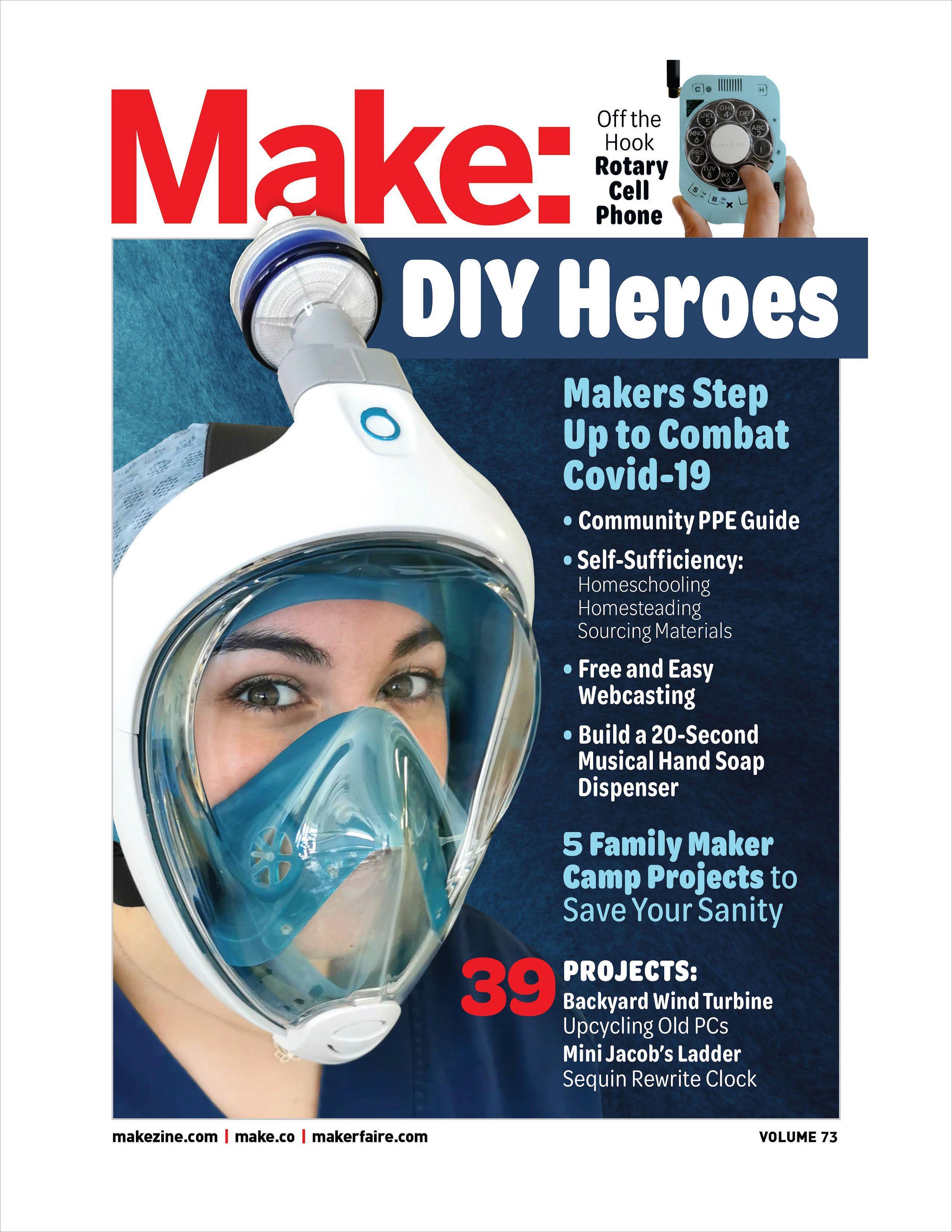 Vorderes Coverbild Make: Volume 73