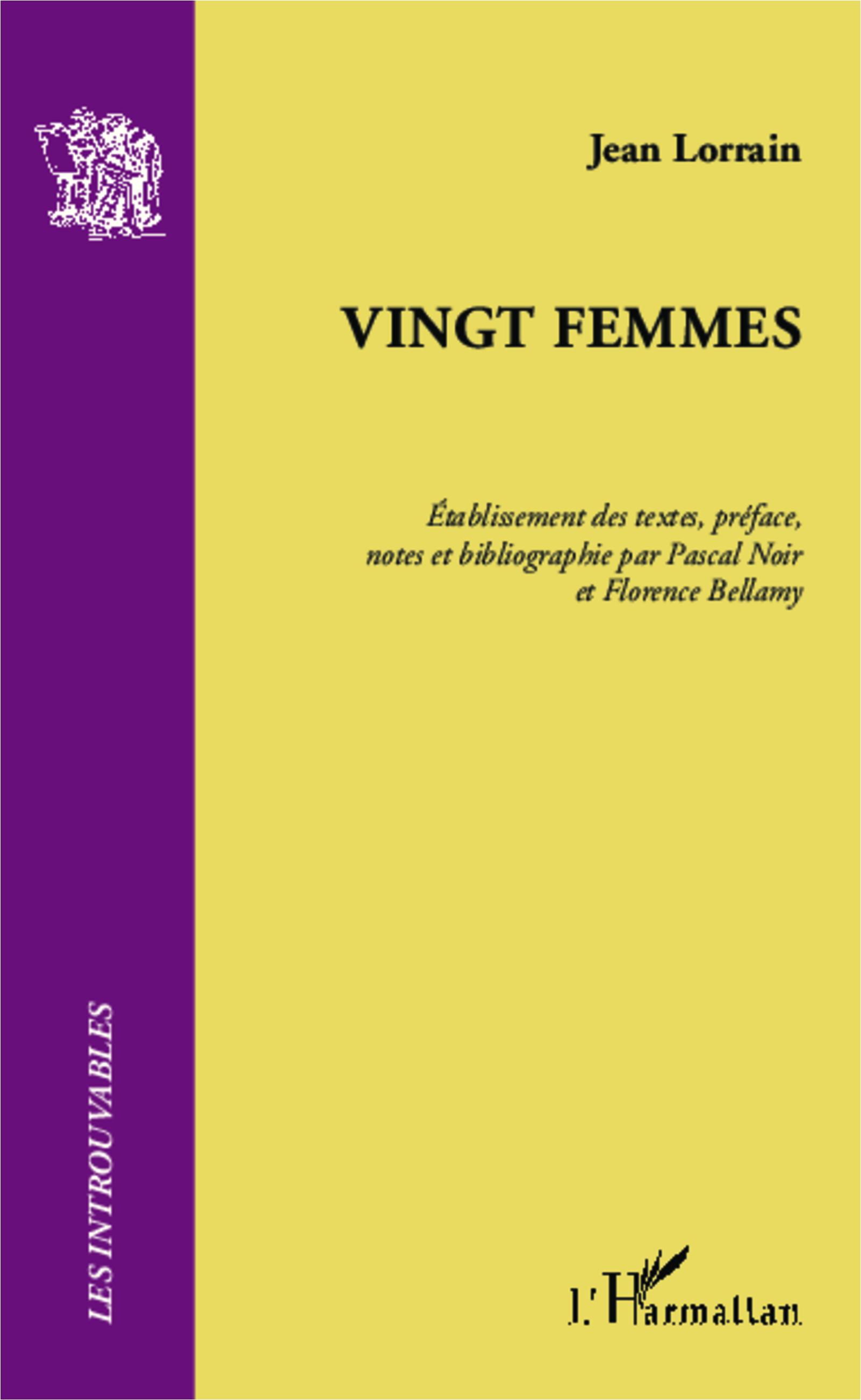 Vorderes Coverbild Vingt femmes