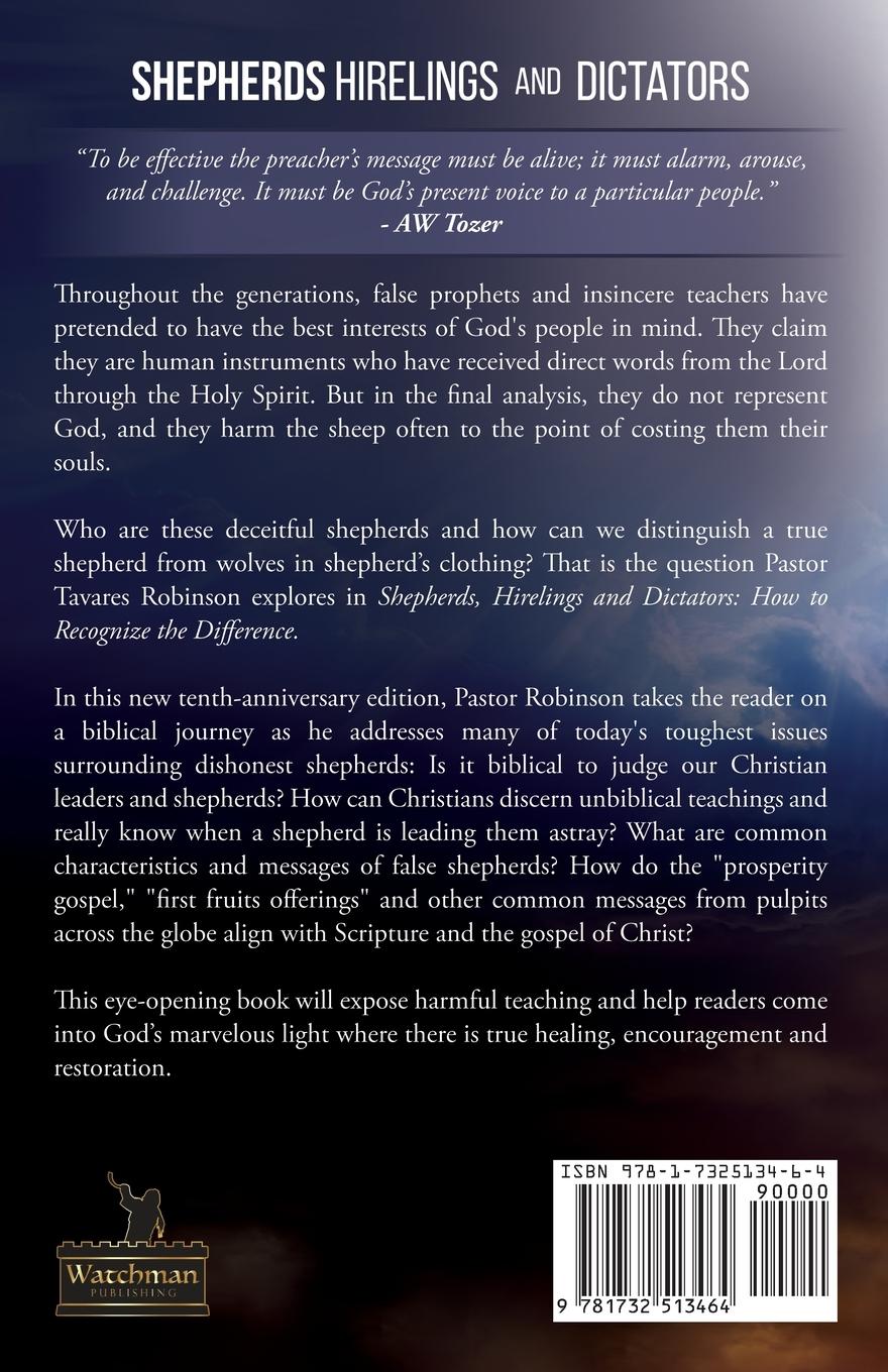 Rückseitencover Shepherds, Hirelings and Dictators, 10th Anniversary Edition