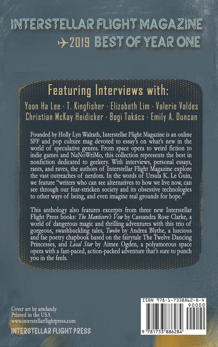 Rückseitencover Interstellar Flight Magazine Best of Year One