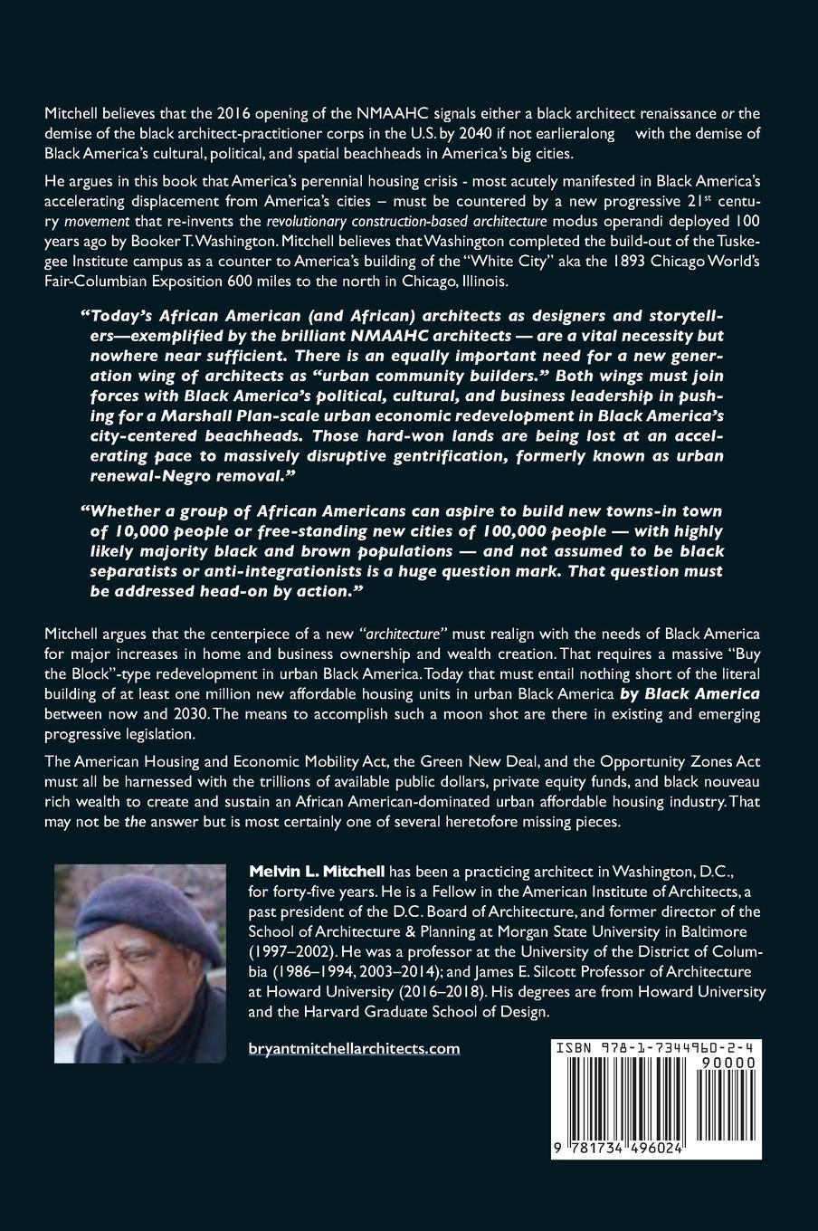 Rückseitencover African American Architects: Embracing Culture and Building Urban Communities
