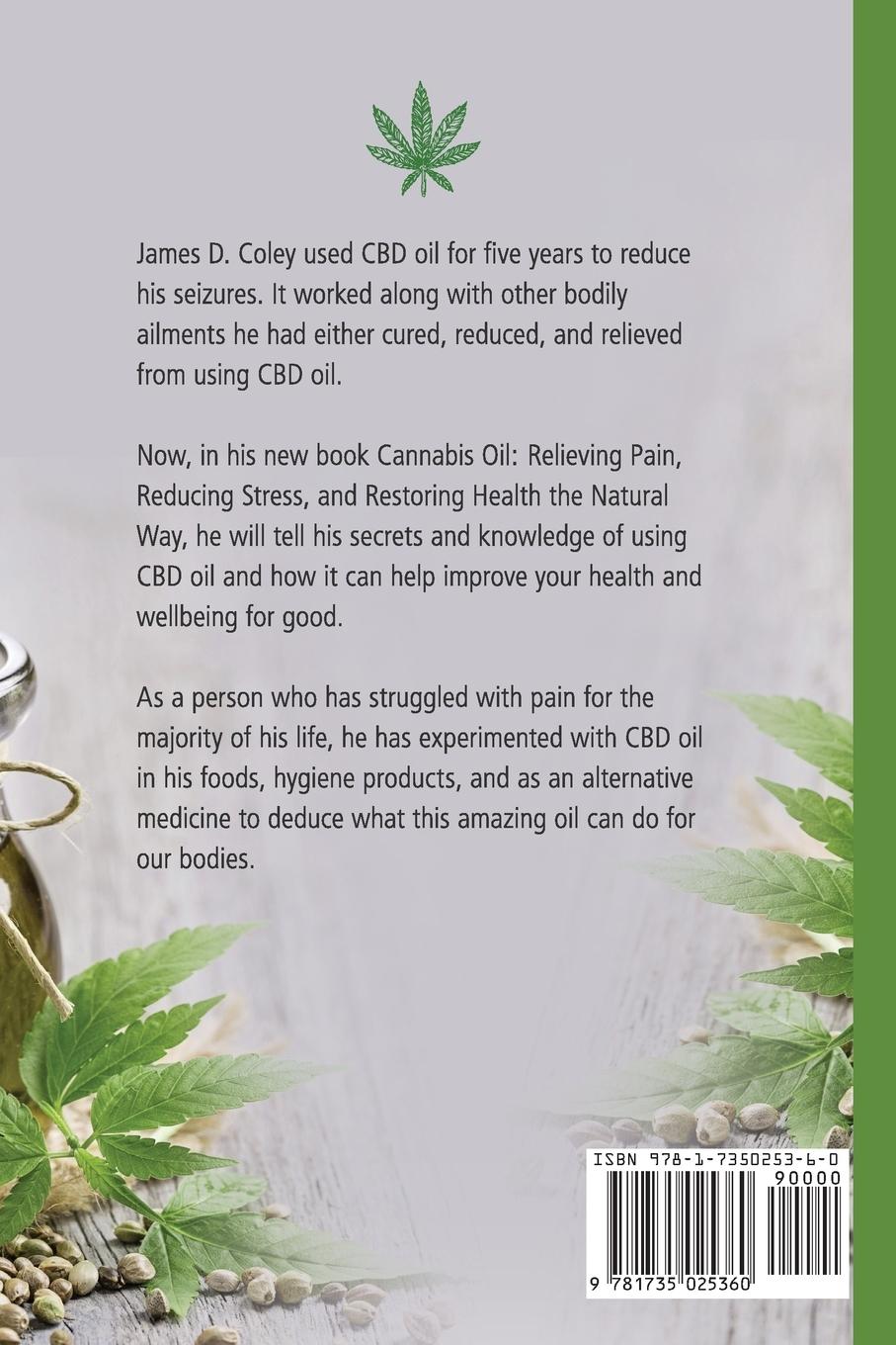 Rückseitencover CBD Oil for Health