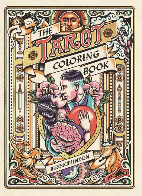 Vorderes Coverbild Tarot Coloring Book