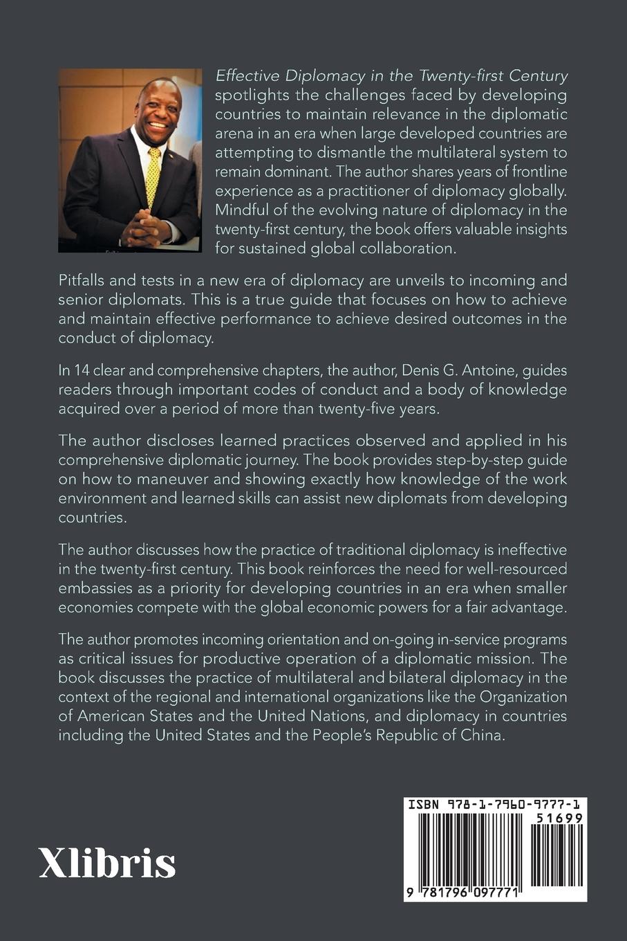 Rückseitencover Effective Diplomacy in the Twenty-First Century a Practitioner's Perspective