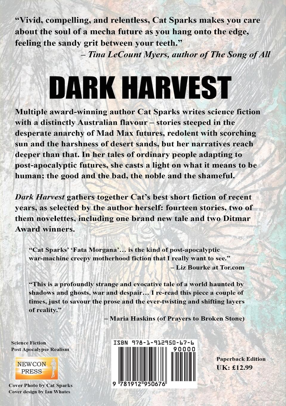 Rückseitencover Dark Harvest