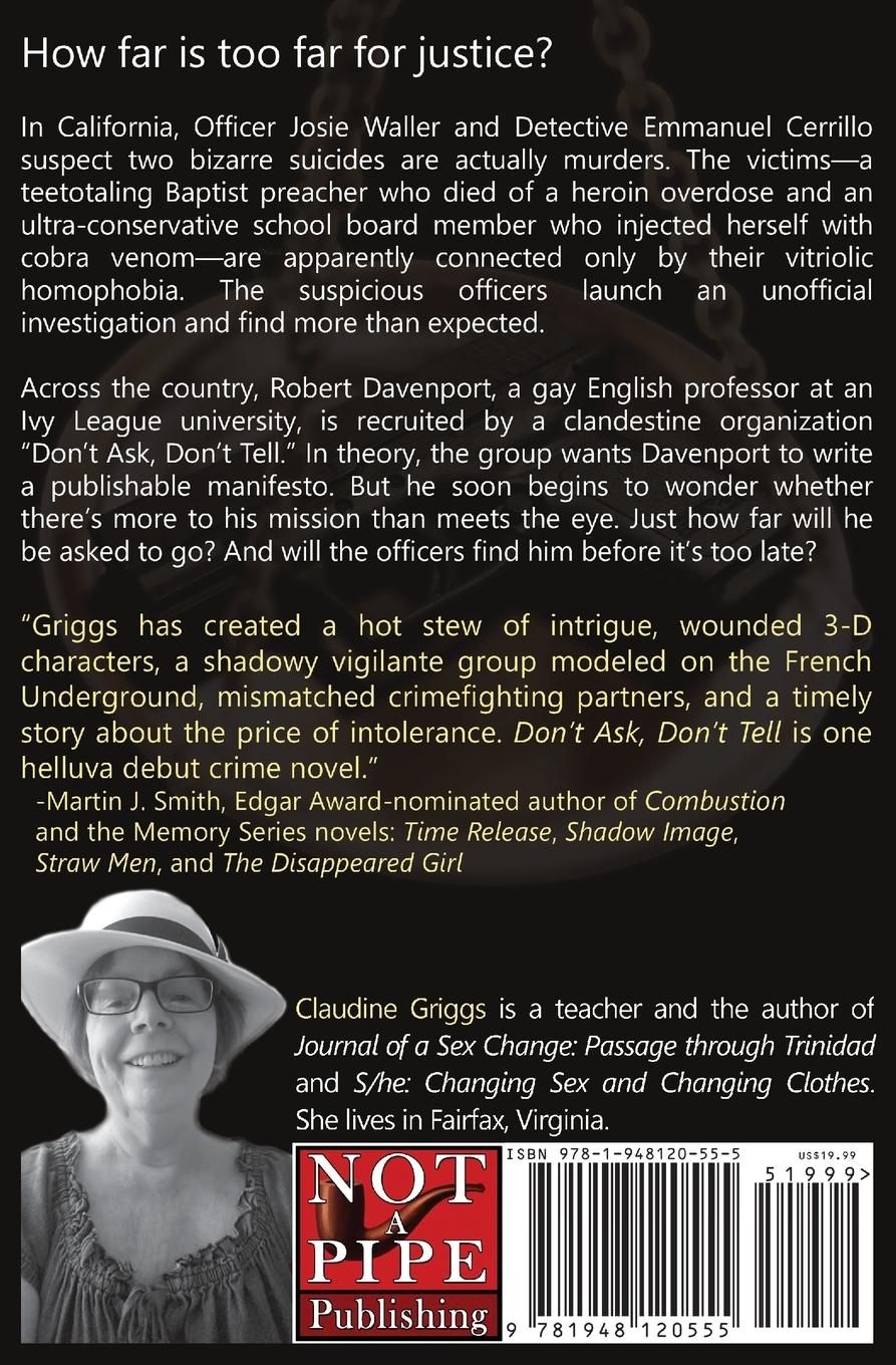 Rückseitencover Don't Ask, Don't Tell