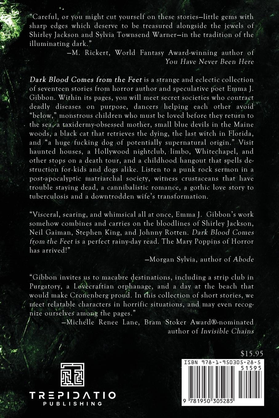 Rückseitencover Dark Blood Comes from the Feet