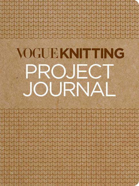 Vorderes Coverbild Vogue(r) Knitting Project Journal