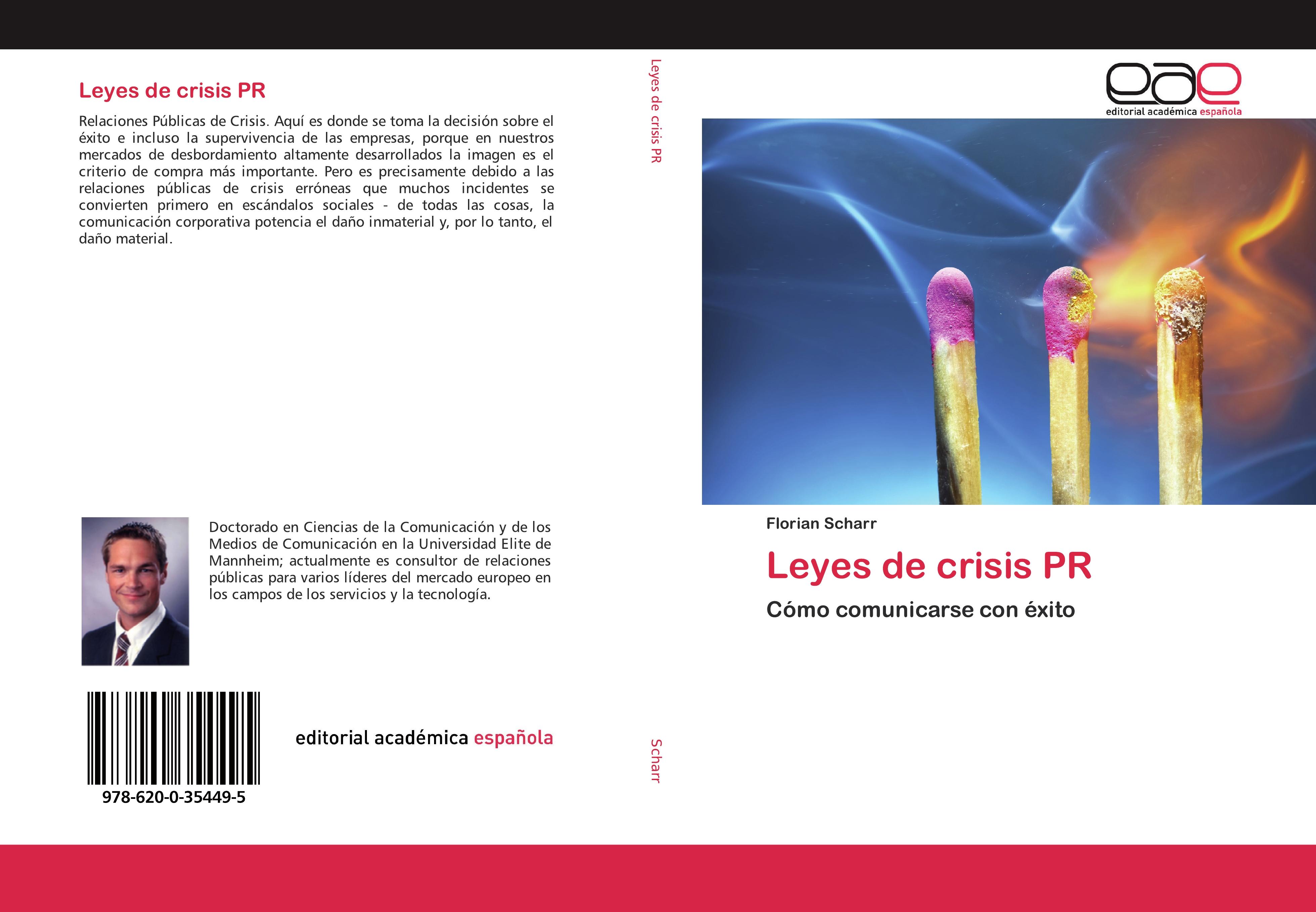 Vorderes Coverbild Leyes de crisis PR