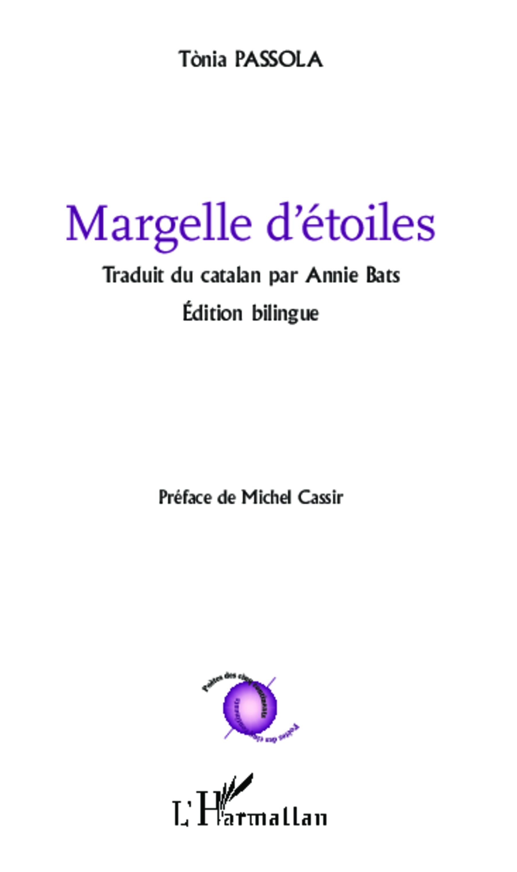 Vorderes Coverbild Margelle d'étoiles