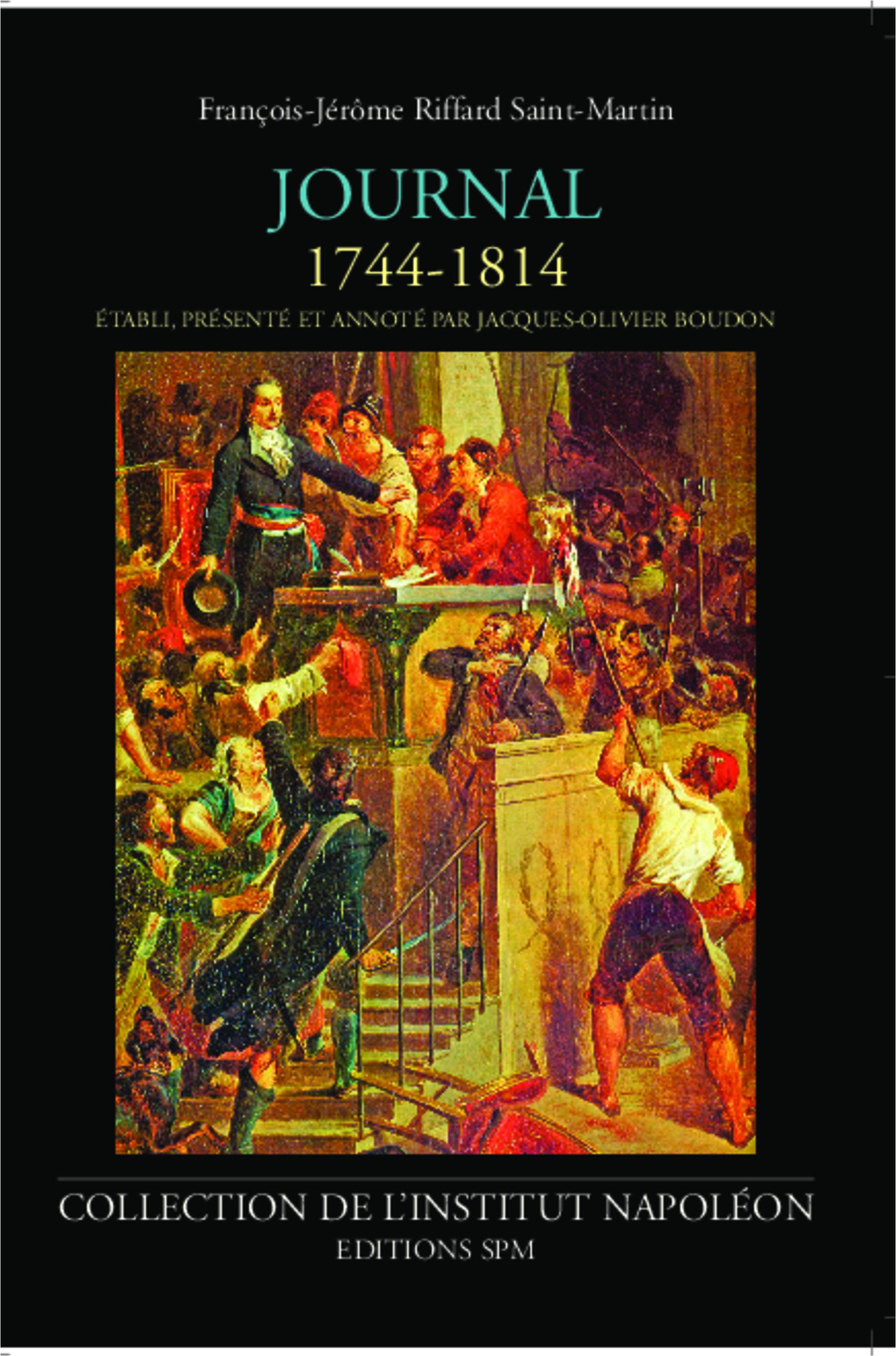 Vorderes Coverbild Journal de François-Jérôme Riffard Saint-Martin