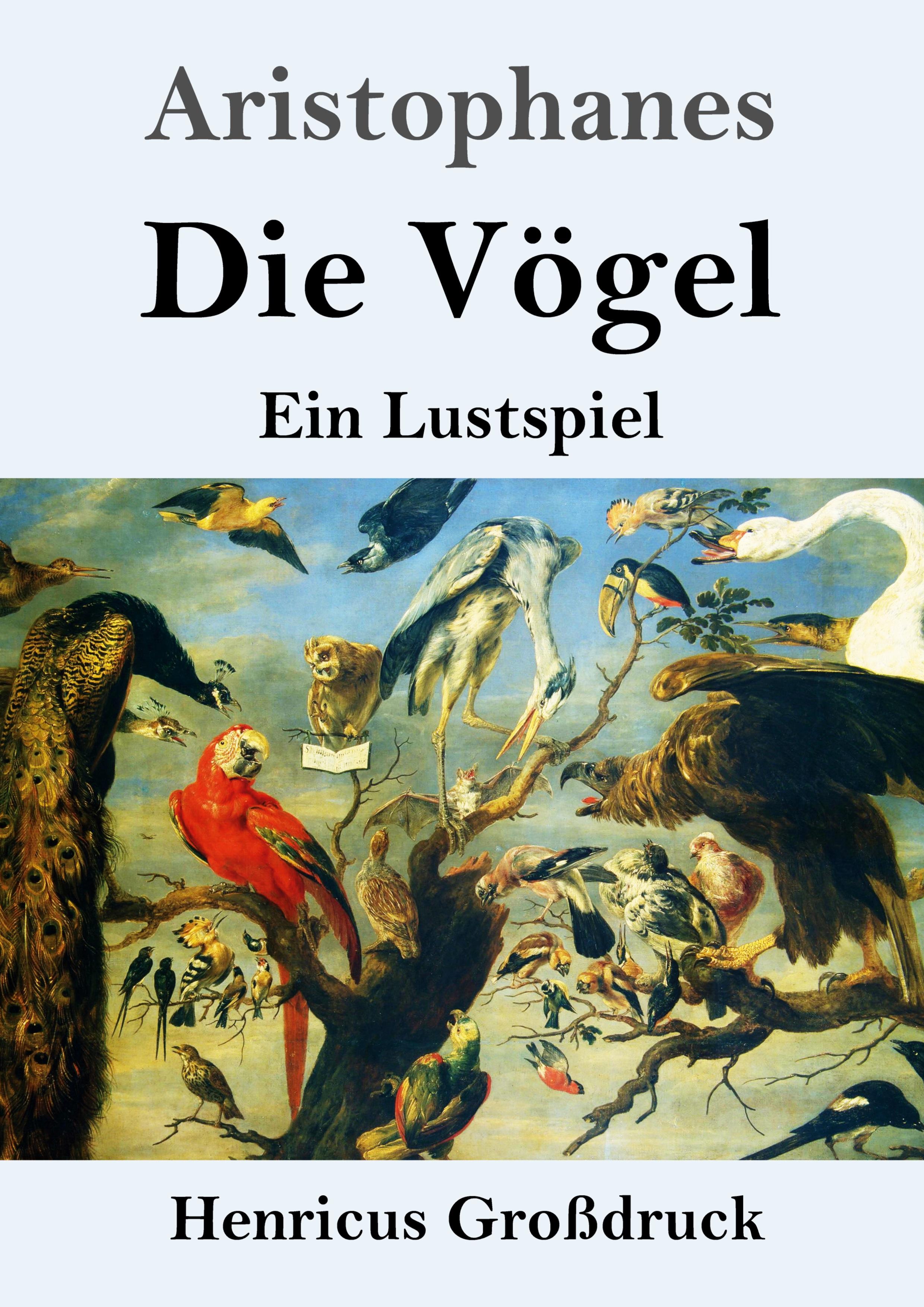 Vorderes Coverbild Die Vögel (Großdruck)
