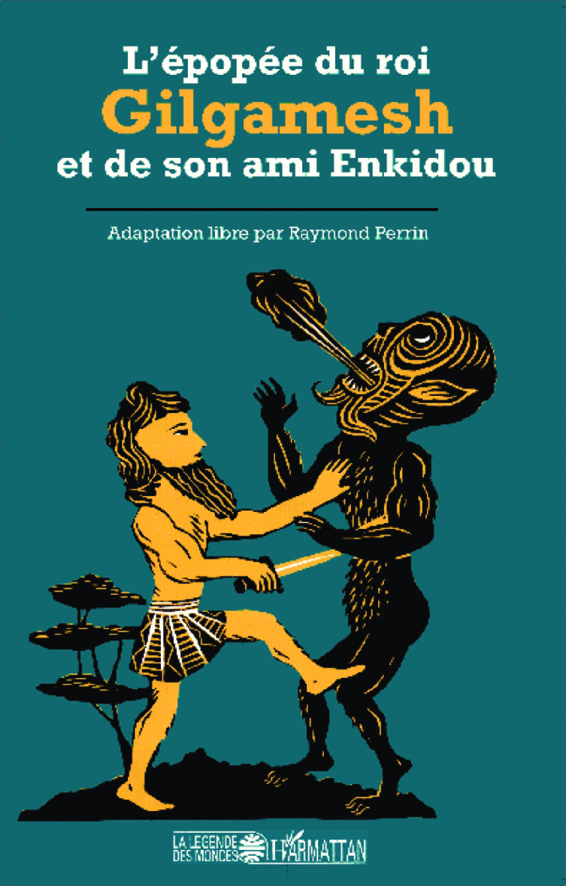 Vorderes Coverbild L'épopée du roi Gilgamesh et de son ami Enkidou