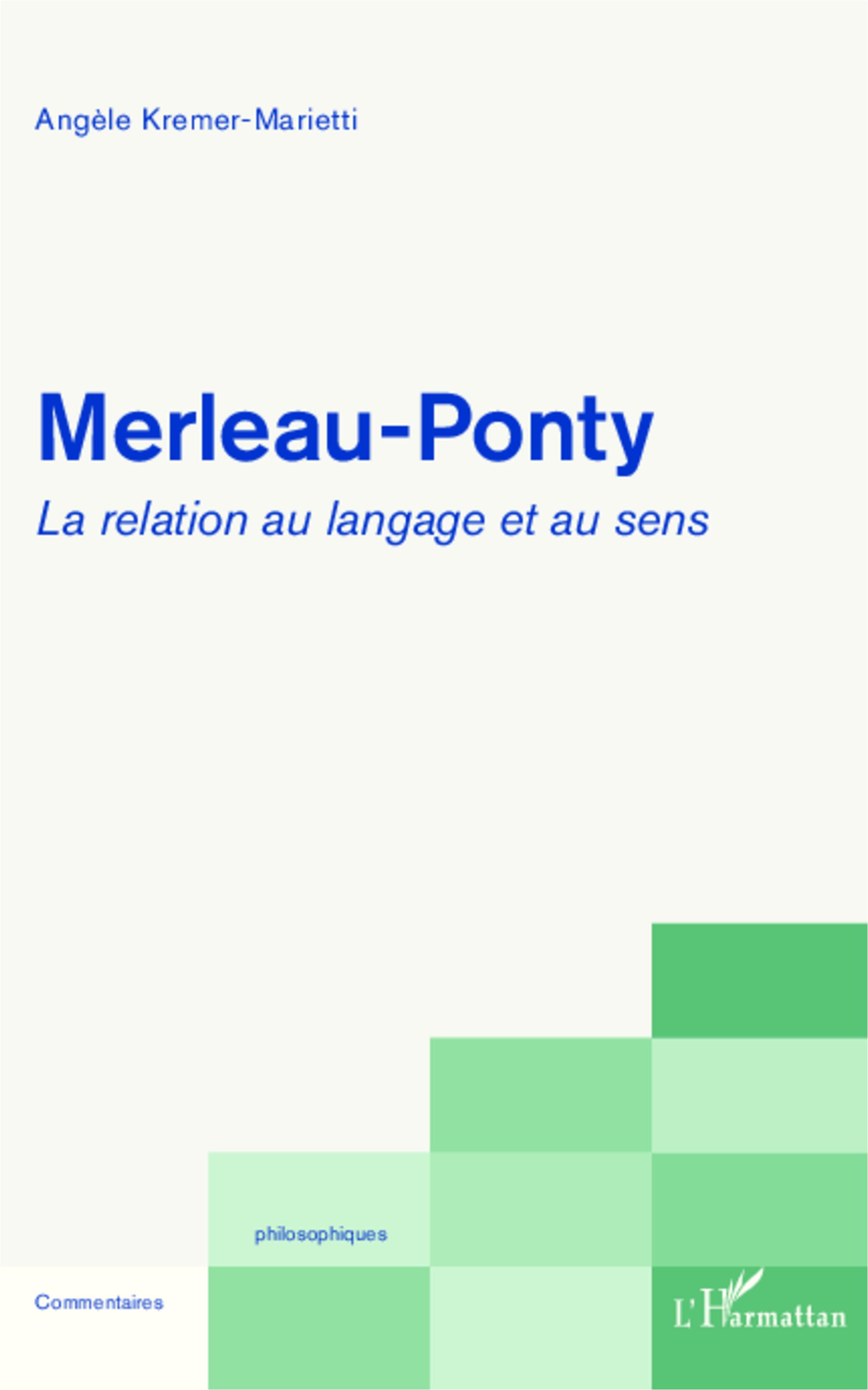 Vorderes Coverbild Merleau-Ponty