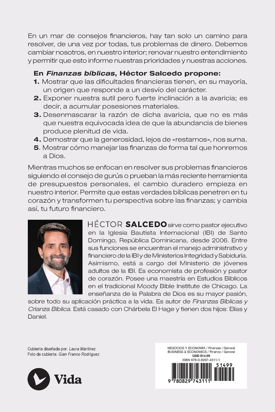 Rückseitencover El Finanzas B¿¿blicas