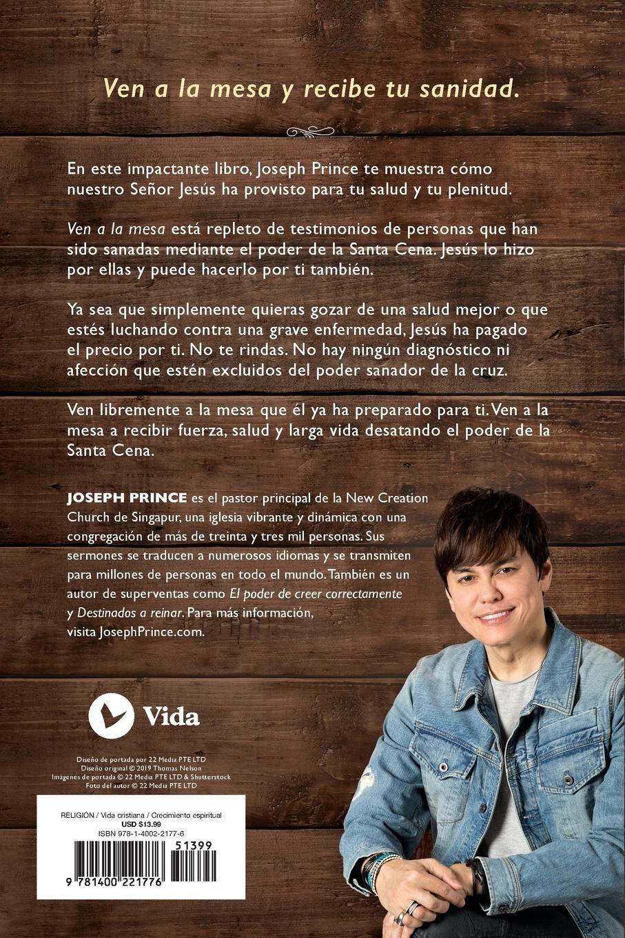 Rückseitencover La Ven a la mesa