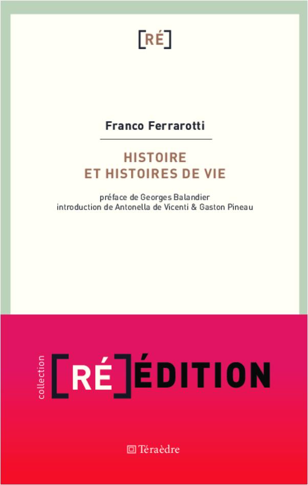 Vorderes Coverbild Histoire et histoires de vie